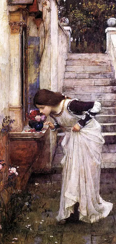 The Shrine John William Waterhouse